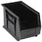 Quantum Storage Systems® Black 14.75" x 8.25" x 7" ULTRA Stack & Hang Bin
